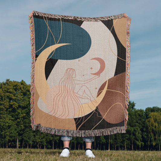 Dreamy Girl Woven Blanket