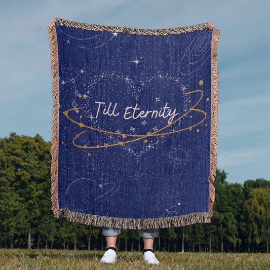 Till Eternity Woven Blanket