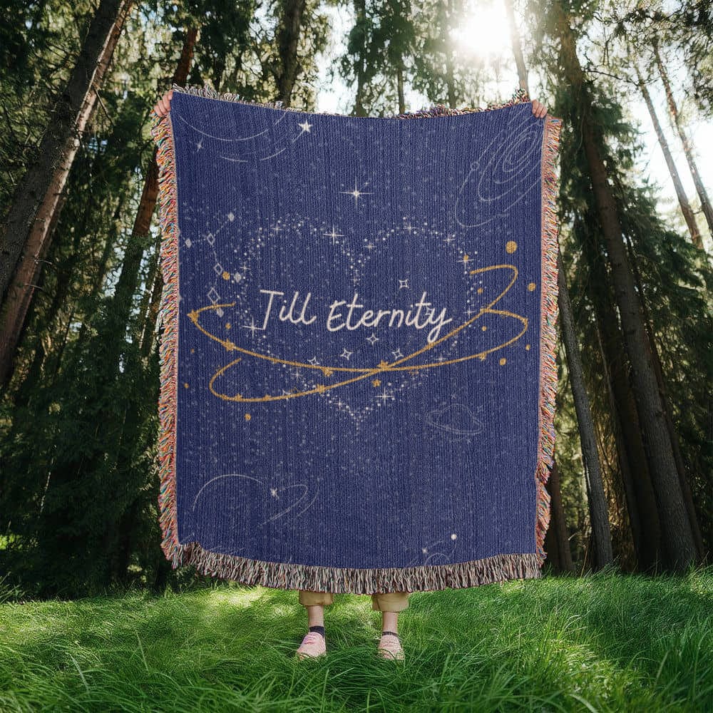 Till Eternity Woven Blanket